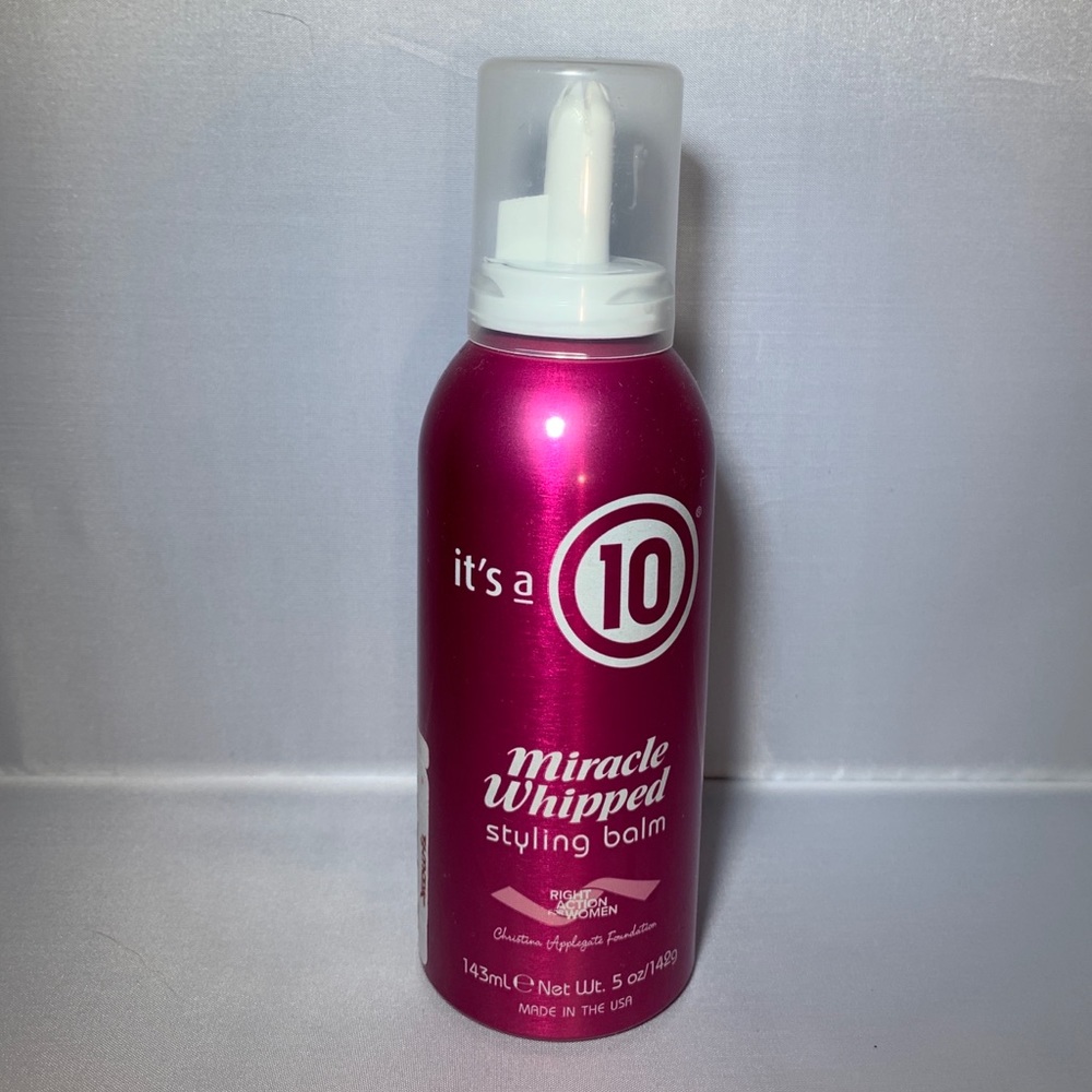 It’s a 10 Miracle Whipped Styling Balm. 5 oz